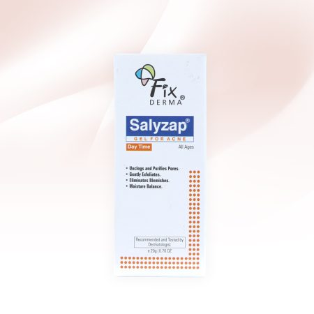 Gel Giúp Trị Mụn, Kháng Khuẩn, Kiểm Soát Dầu Nhờn Ban Ngày Fixderma Salyzap Gel For Acne Day Time 20g