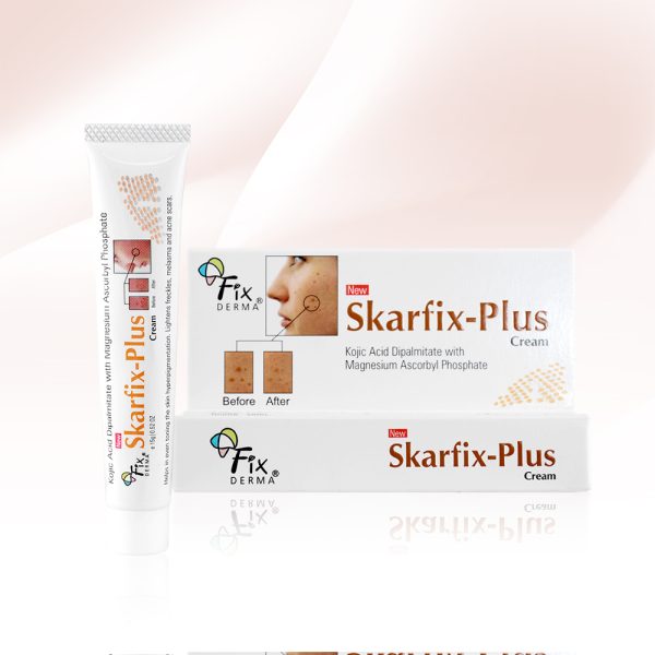 Kem Hỗ Trợ Làm Sáng Da, Mờ Vết Thâm Nám Và Tàn Nhang Fixderma Skarfix Plus Cream 15g