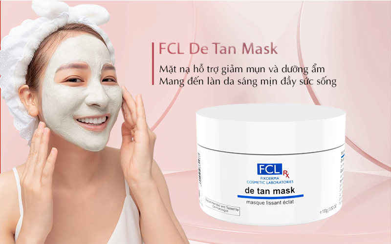 FCL De Tan Mask được nghiên cứu dành cho tình trạng da xỉn màu