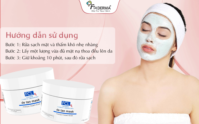 Hướng dẫn sử dụng FCL De Tan Mask