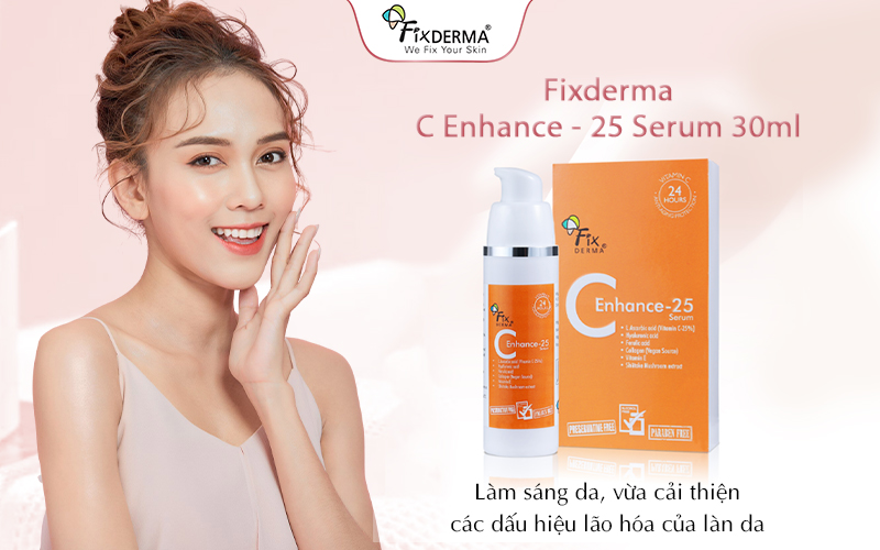 Serum giúp đều màu da, sáng da Fixderma C Enhance – 25 Serum
