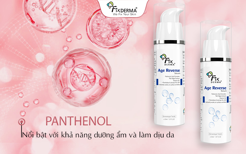 Panthenol giúp củng cố hàng rào bảo vệ da