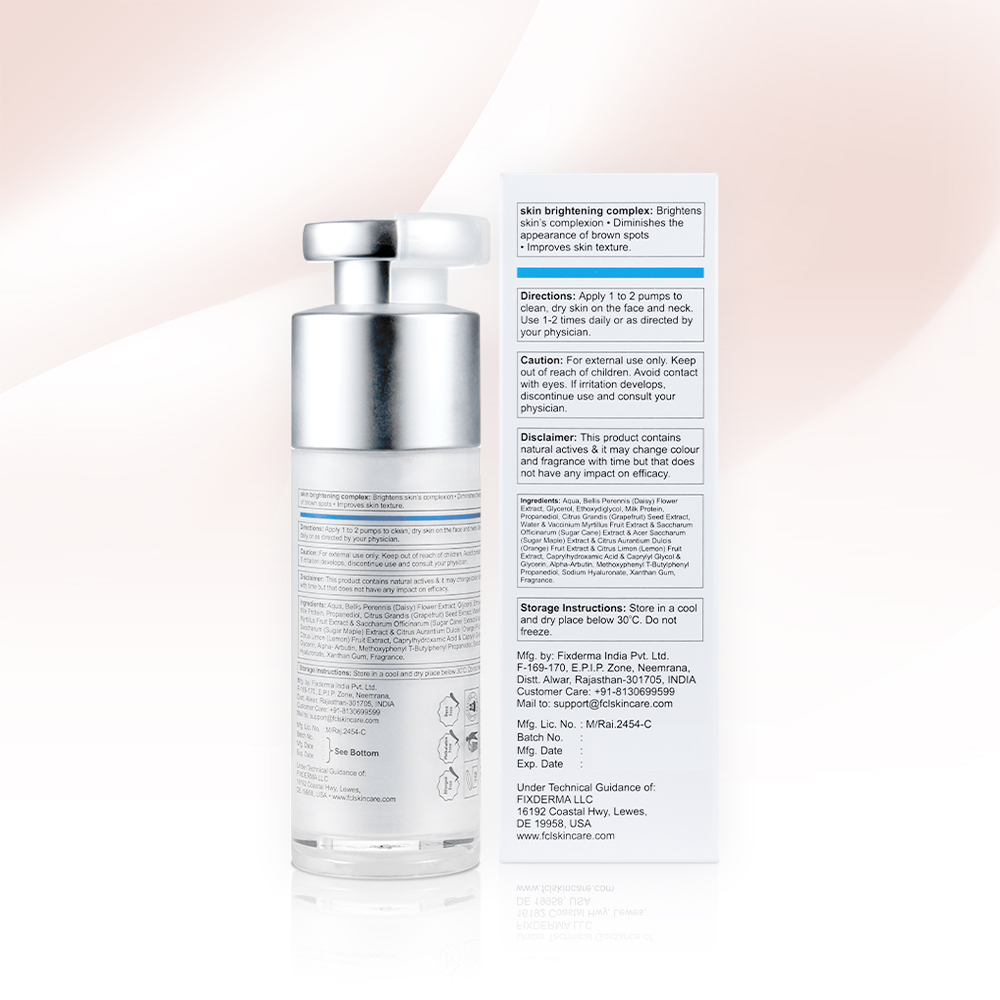 Serum Giúp Làm Trắng Sáng Da, Mờ Thâm Nám Sạm Màu FCL Skin Brightening Complex