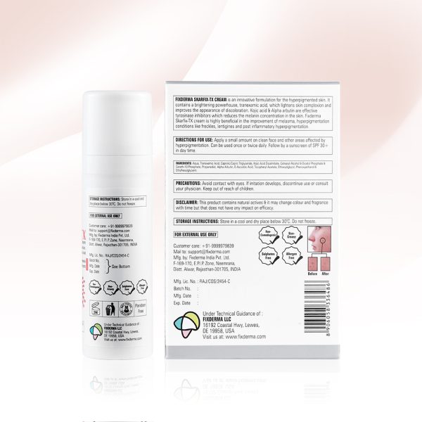 Kem Dưỡng Da Giúp Mờ Thâm Mụn, Nám, Tàn Nhang Skarfix-TX Cream 30g