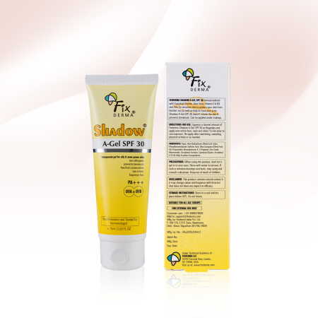 Gel Chống Nắng Cho Da Dầu Mụn Fixderma Shadow A-Gel SPF 30 Transparent Gel