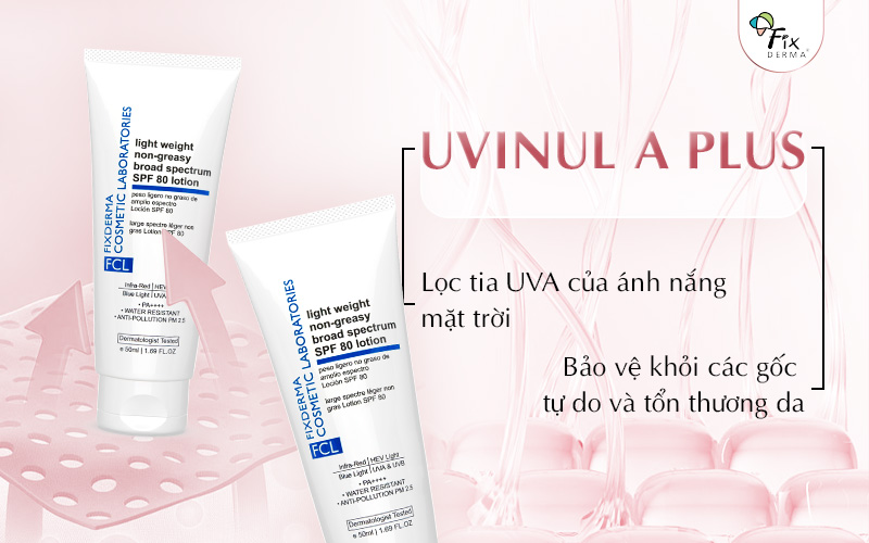 Uvinul A Plus - Khả năng bảo vệ da vượt trội