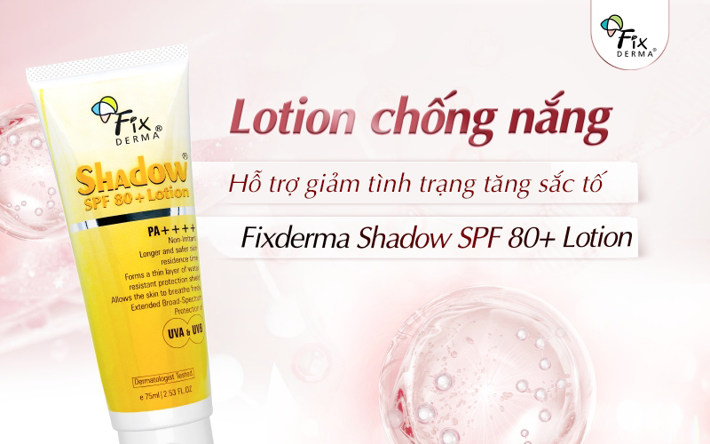 Fixderma Shadow SPF 80+ Lotion