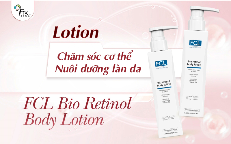 Lotion chăm sóc làn da FCL Bio Retinol Body Lotion
