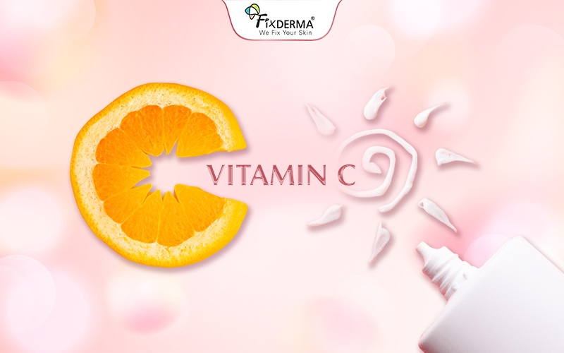 Kết hợp vitamin C và kem chống nắng