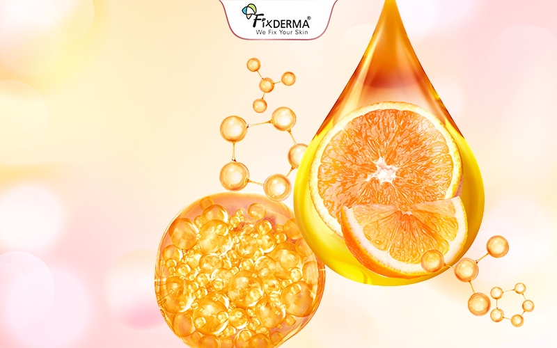 Dùng kem chống nắng chứa Vitamin C