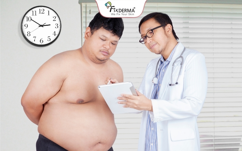 Nguy cơ gai đen cao ở người thừa cân, béo phì