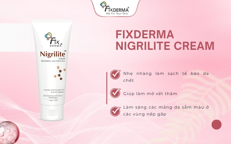 Sử dụng kem bôi hỗ trợ gai đen