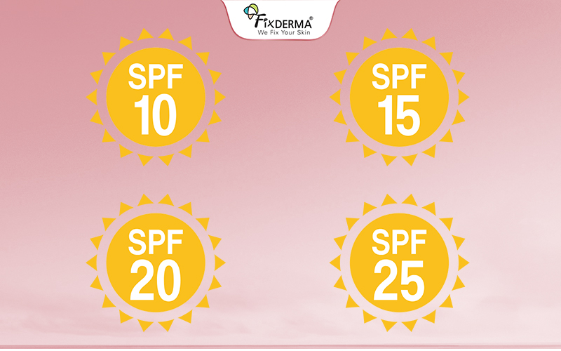 Không nên dùng kem chống nắng có chỉ số quá thấp