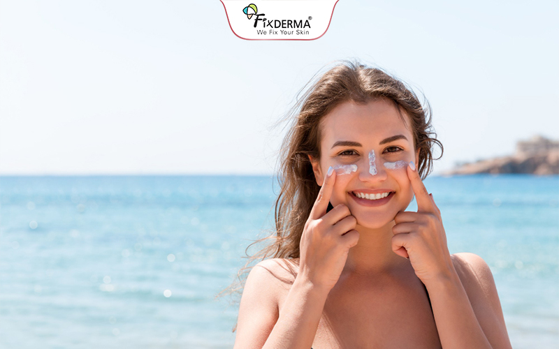 Bôi lại kem chống nắng lần 2 giúp bảo vệ da tốt hơn