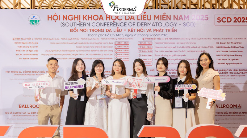 FIXDERMA ĐỒNG HÀNH CÙNG HỘI NGHỊ KHOA HỌC DA LIỄU MIỀN NAM 2025