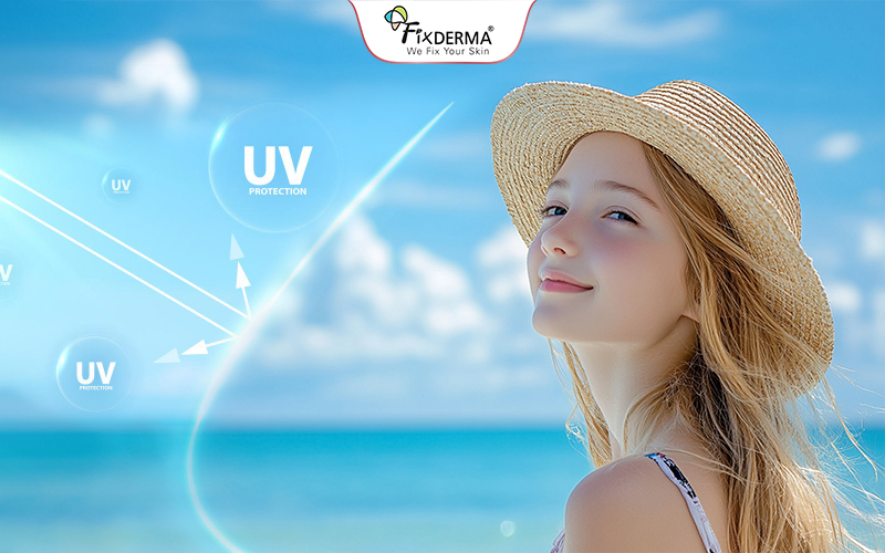Bảo vệ da trước tia UV