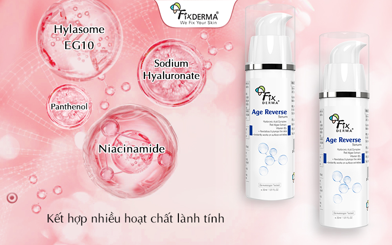 Thành phần Fixderma Age Reverse Serum