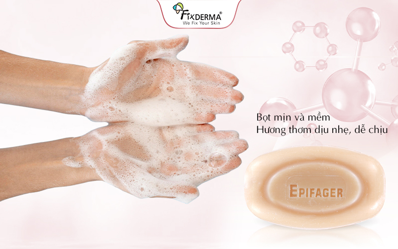 Bánh xà phòng tạo bọt mịn và mềm