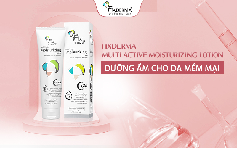 Lotion dưỡng ẩm Fixderma Multi Active Moisturizing Lotion