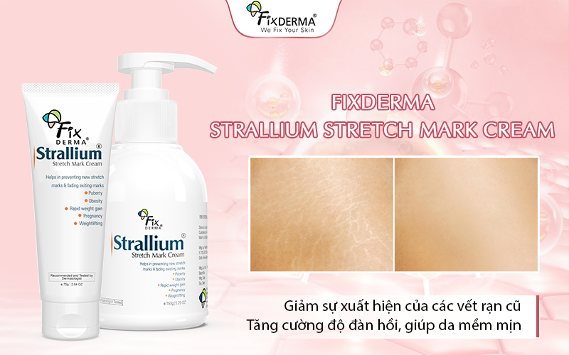 Kem dưỡng Fixderma Strallium Stretch Mark Cream