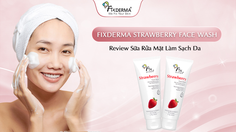 Fixderma Strawberry Face Wash Review