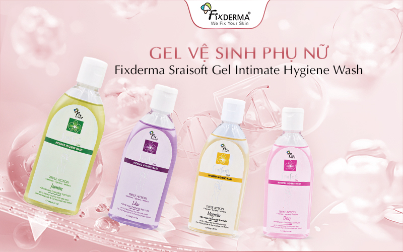 Gel vệ sinh phụ nữ Fixderma Sraisoft Gel Intimate Hygiene Wash