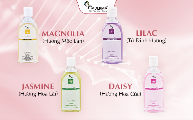 Bao bì thiết kế gel vệ sinh phụ nữ Fixderma