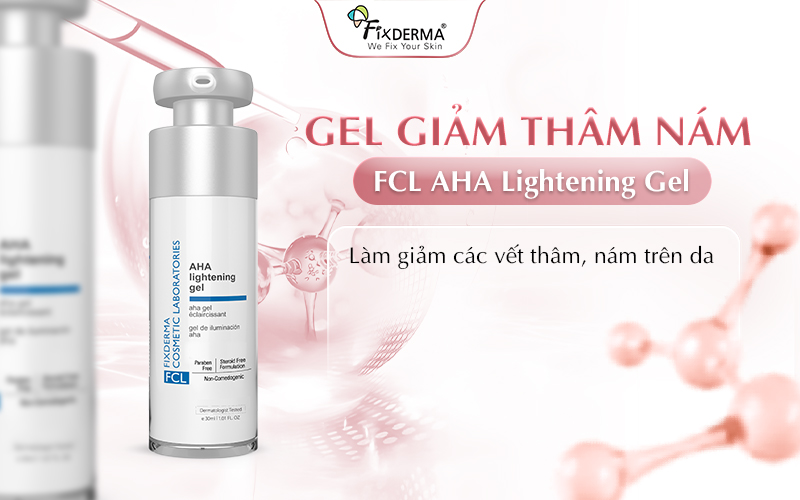 FCL AHA Lightening Gel dưỡng sáng da và cải thiện sắc tố