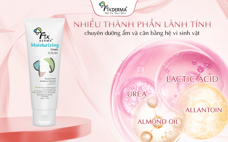 Thành phần Fixderma Moisturizing Cream
