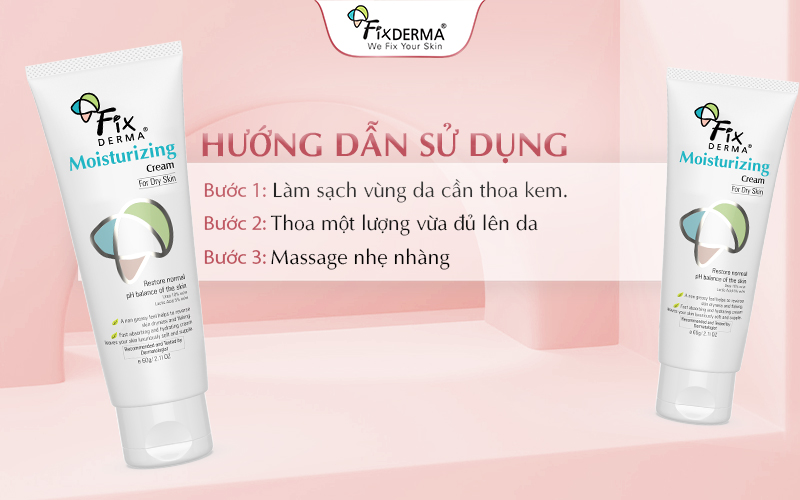 Hướng dẫn dùng Fixderma Moisturizing Cream mang lại hiệu quả cao