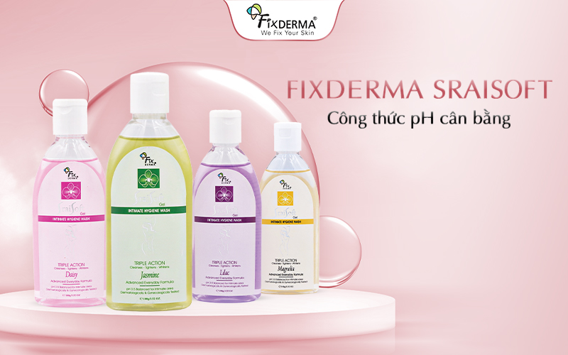 Dung dịch vệ sinh phụ nữ Fixderma