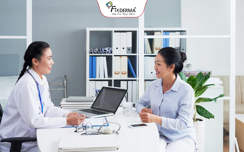 Nếu tình trạng nặng hãy tham khám bác sĩ chuyên khoa để điều trị