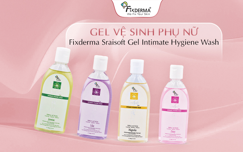 Gel vệ sinh Fixderma Sraisoft Gel Intimate Hygiene Wash