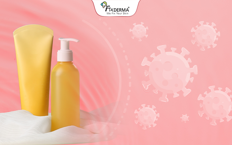 Dung dịch vệ sinh có tính sát khuẩn nhưng không phù hợp cho da mặt