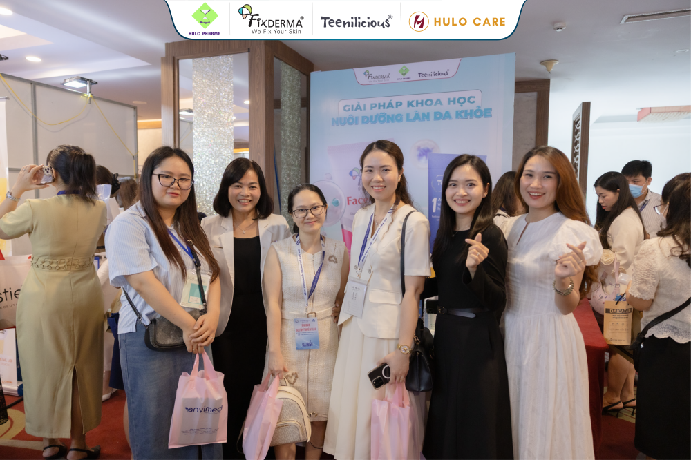 FIXDERMA x TEENILICIOUS x HULO CARE ĐỒNG HÀNH CÙNG HỘI NGHỊ KHOA HỌC DA LIỄU THẨM MỸ TP. CẦN THƠ LẦN VII