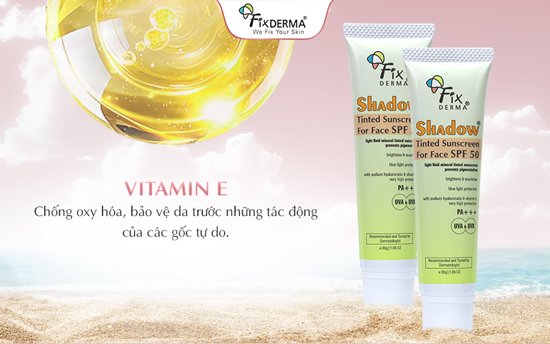 Vitamin E tăng độ ẩm và mềm mại cho da